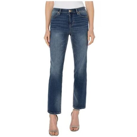 Liverpool Los Angeles Kennedy Straight Leg Stretch Denim Jeans - Picture 1 of 1